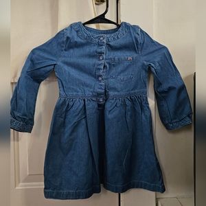 Carter's Toddler Girls' Denim Dress Size 3T